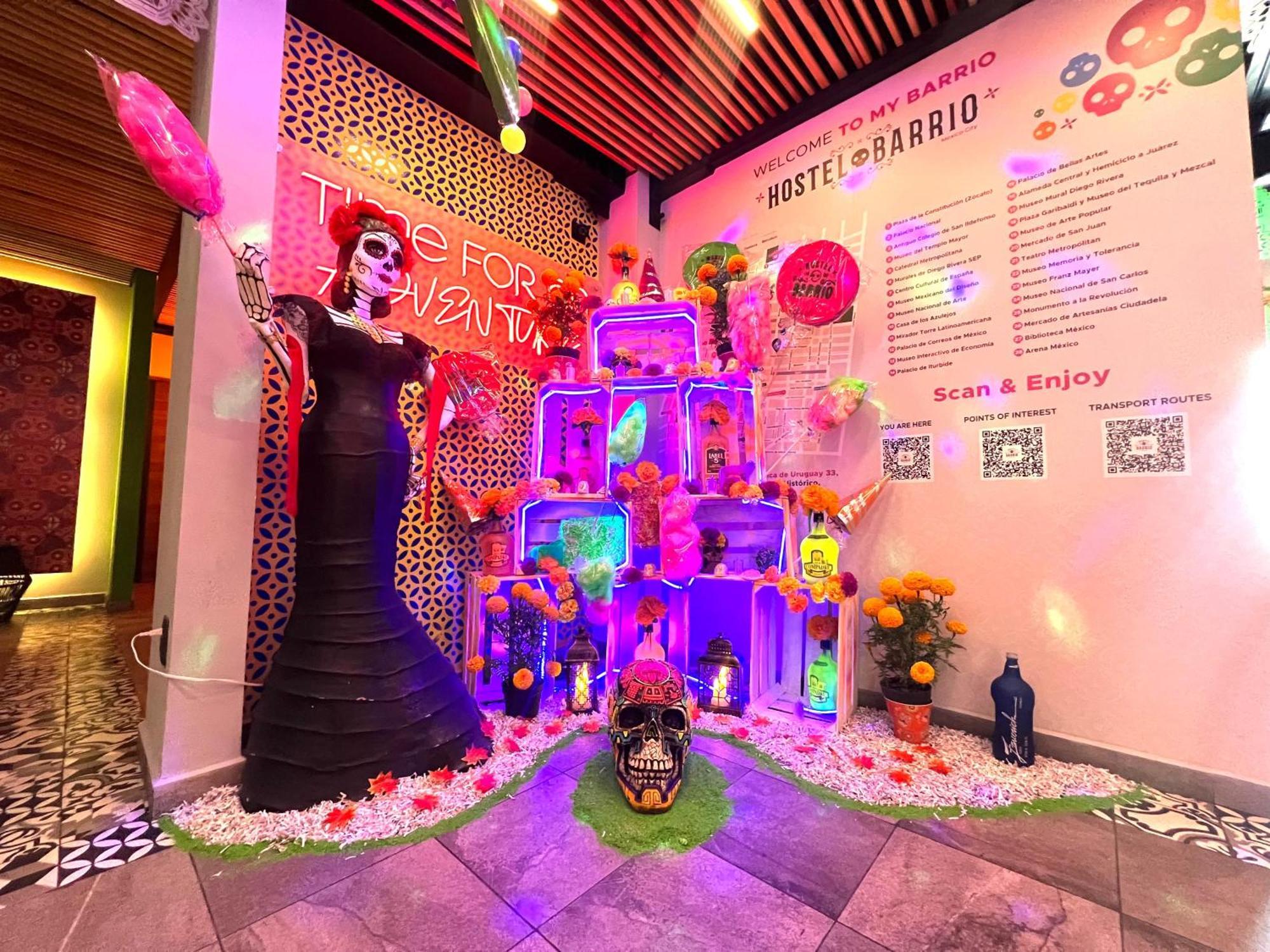 Barrio Downtown Mexico City Hostel מראה חיצוני תמונה